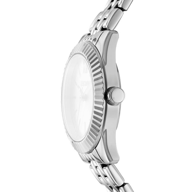 Women Silver 30mm Watch