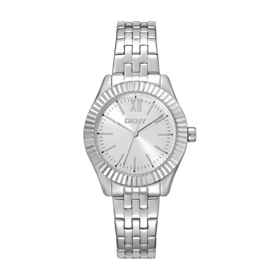 Women Silver 30mm Watch