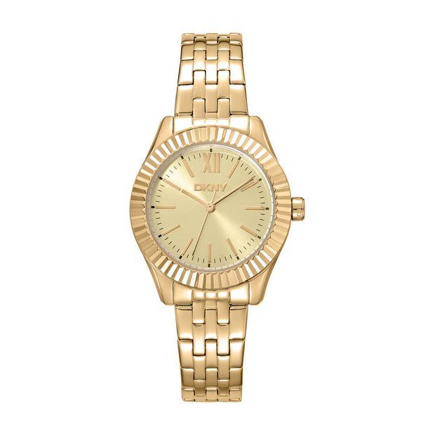 Women Gold 30mm Watch