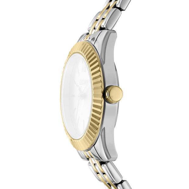 Women Two Tone 30mm Watch