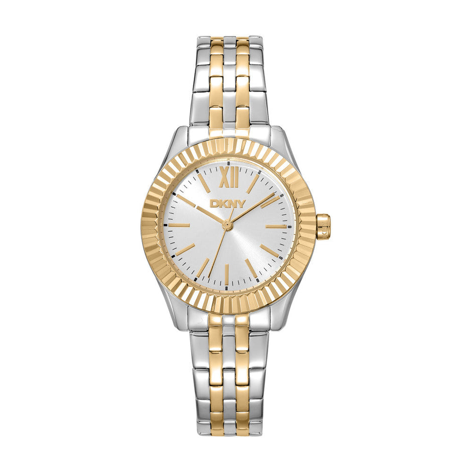 Women Two Tone 30mm Watch