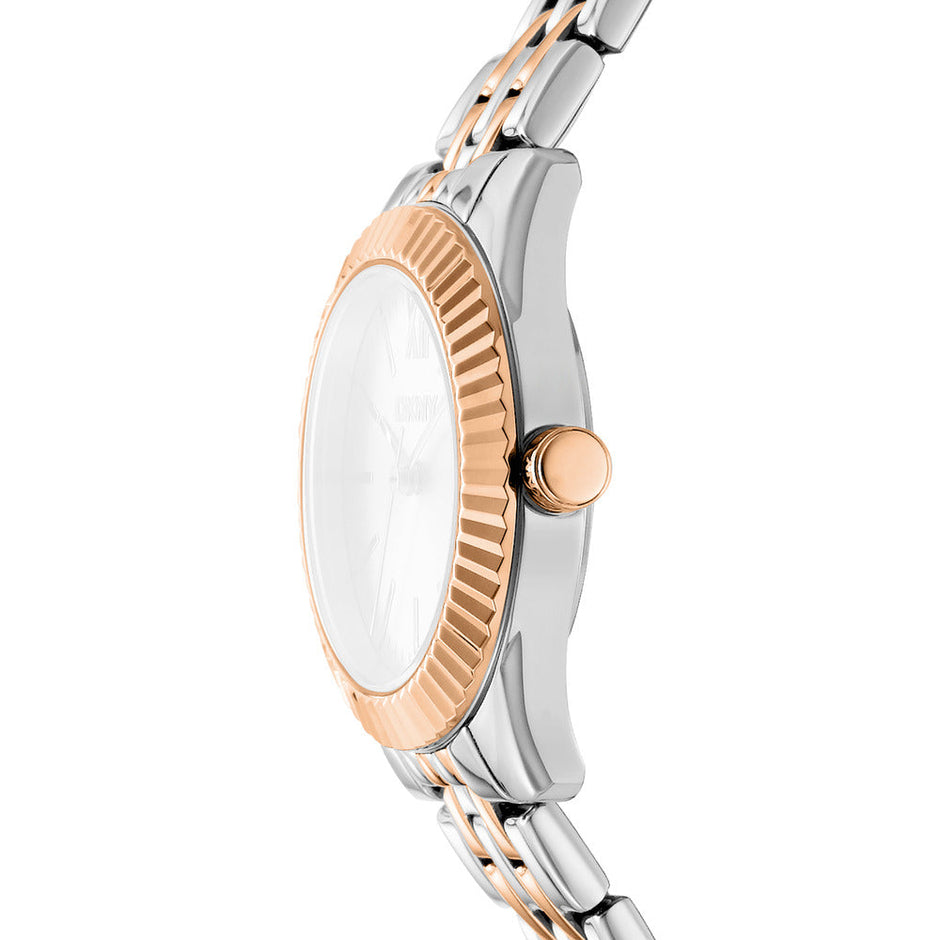 Women Two Tone 30mm Watch