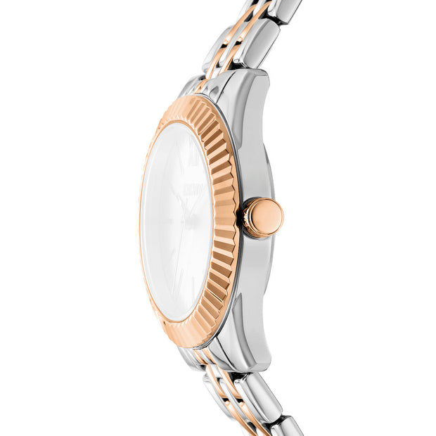 Women Two Tone 30mm Watch