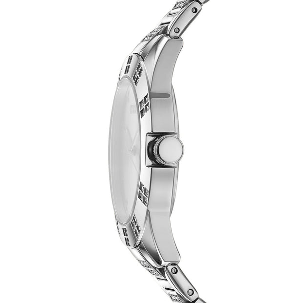 Women Park Ave Glitz Silver 36mm Watch