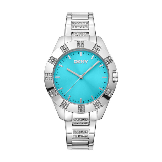 Women Park Ave Glitz Silver 36mm Watch