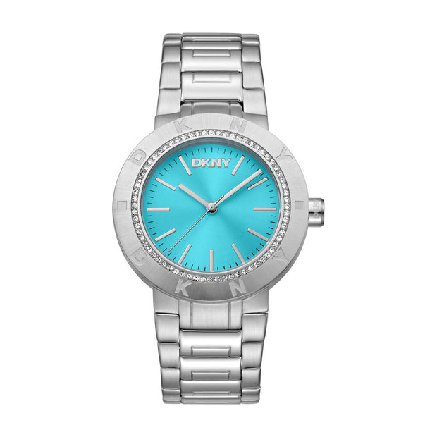 Women Eastside Logo Silver Watch