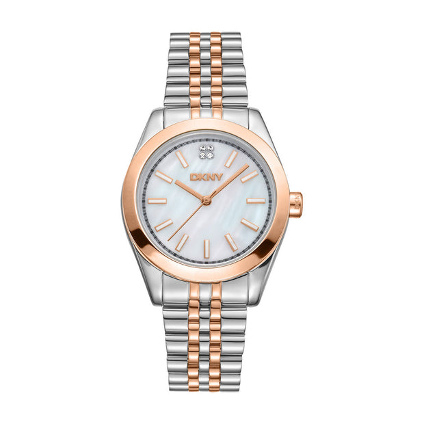 Women Nolita Midi Two Tone Watch