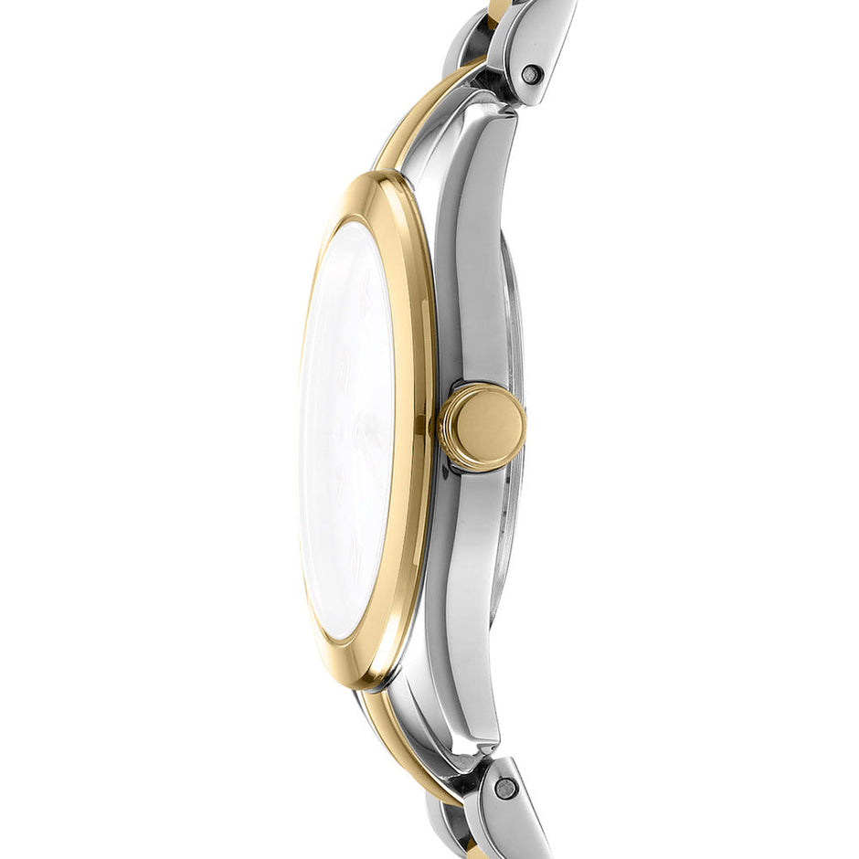 Women Astoria Logo Two Tone 30mm Watch