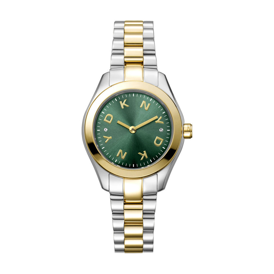 Women Astoria Logo Two Tone 30mm Watch