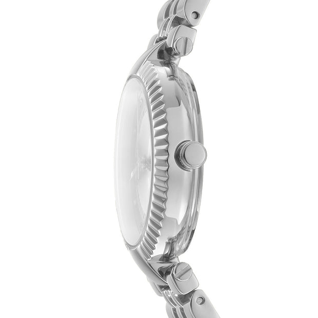 Women Essential Glitz Silver 30mm Watch