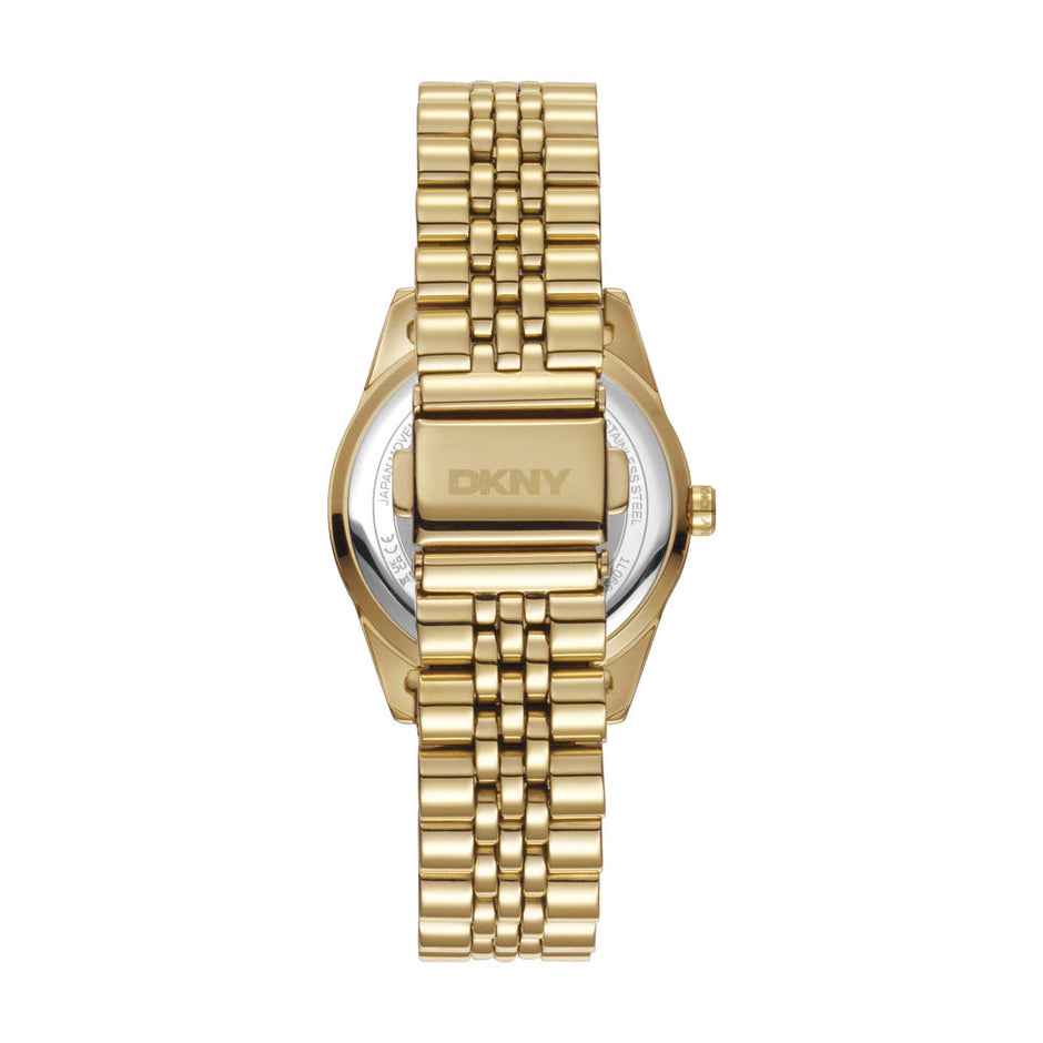 Women Parsons Logo Gold Watch