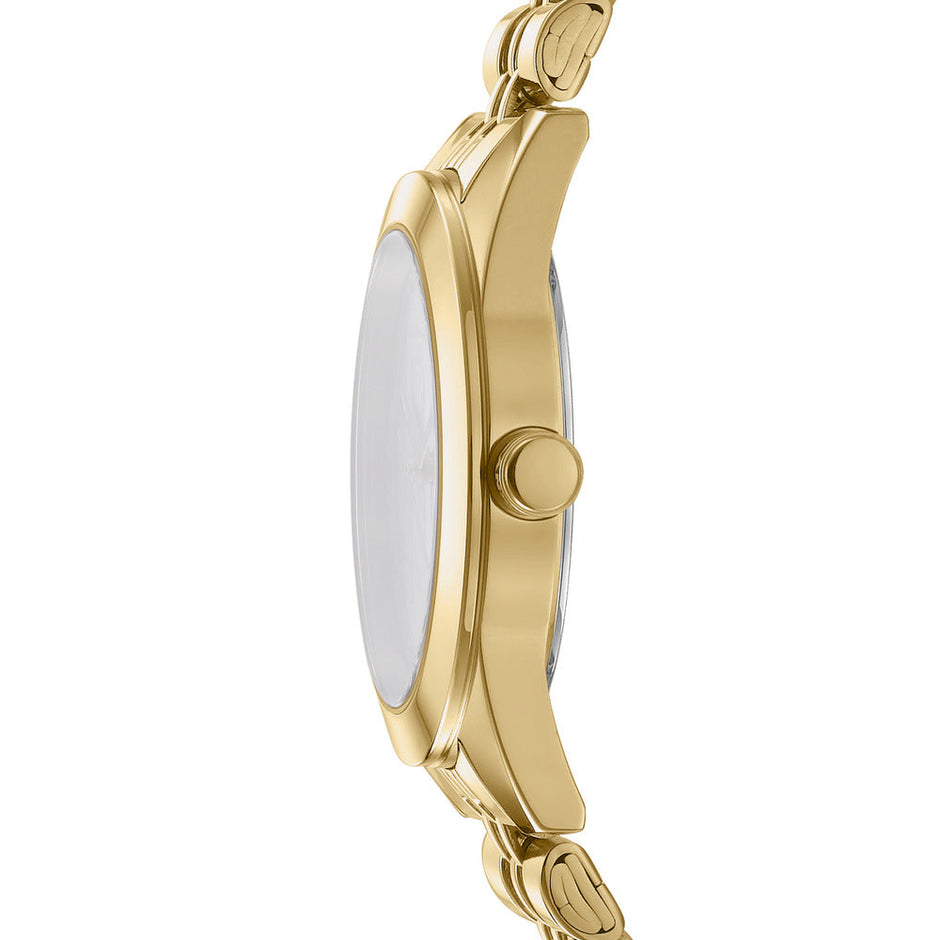 Women Parsons Logo Gold Watch