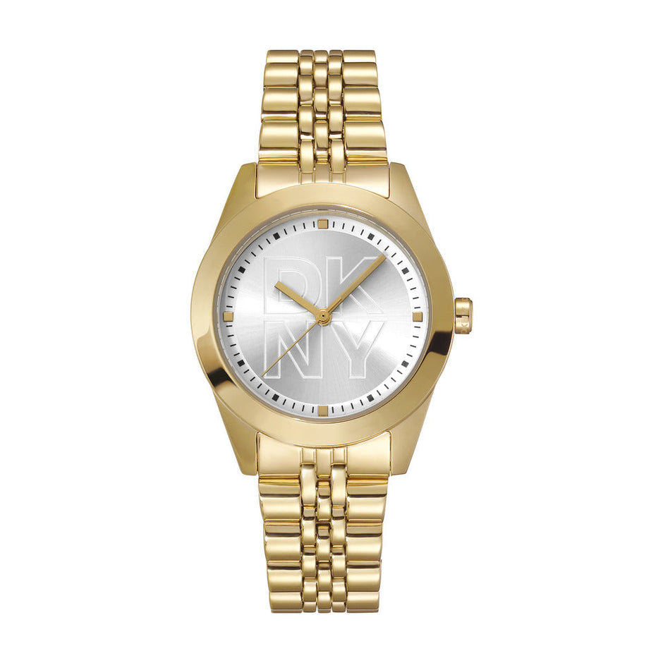Women Parsons Logo Gold Watch