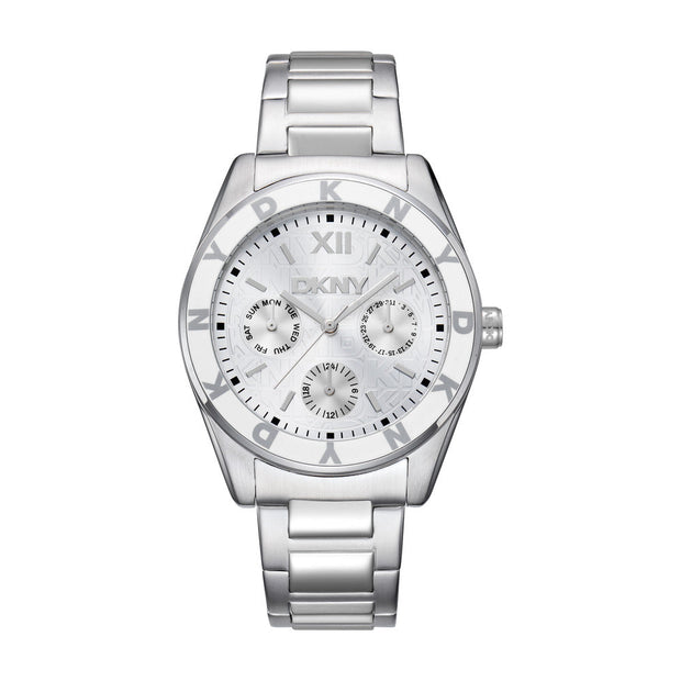 Women Chambers Multi Sport Silver 36mm Watch