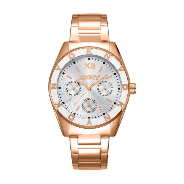 Women Chambers Multi Sport Rose Gold Watch