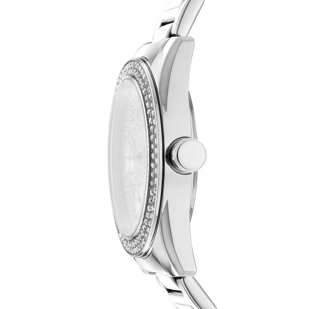 Women Chambers Multi Glitz Silver 36mm Watch