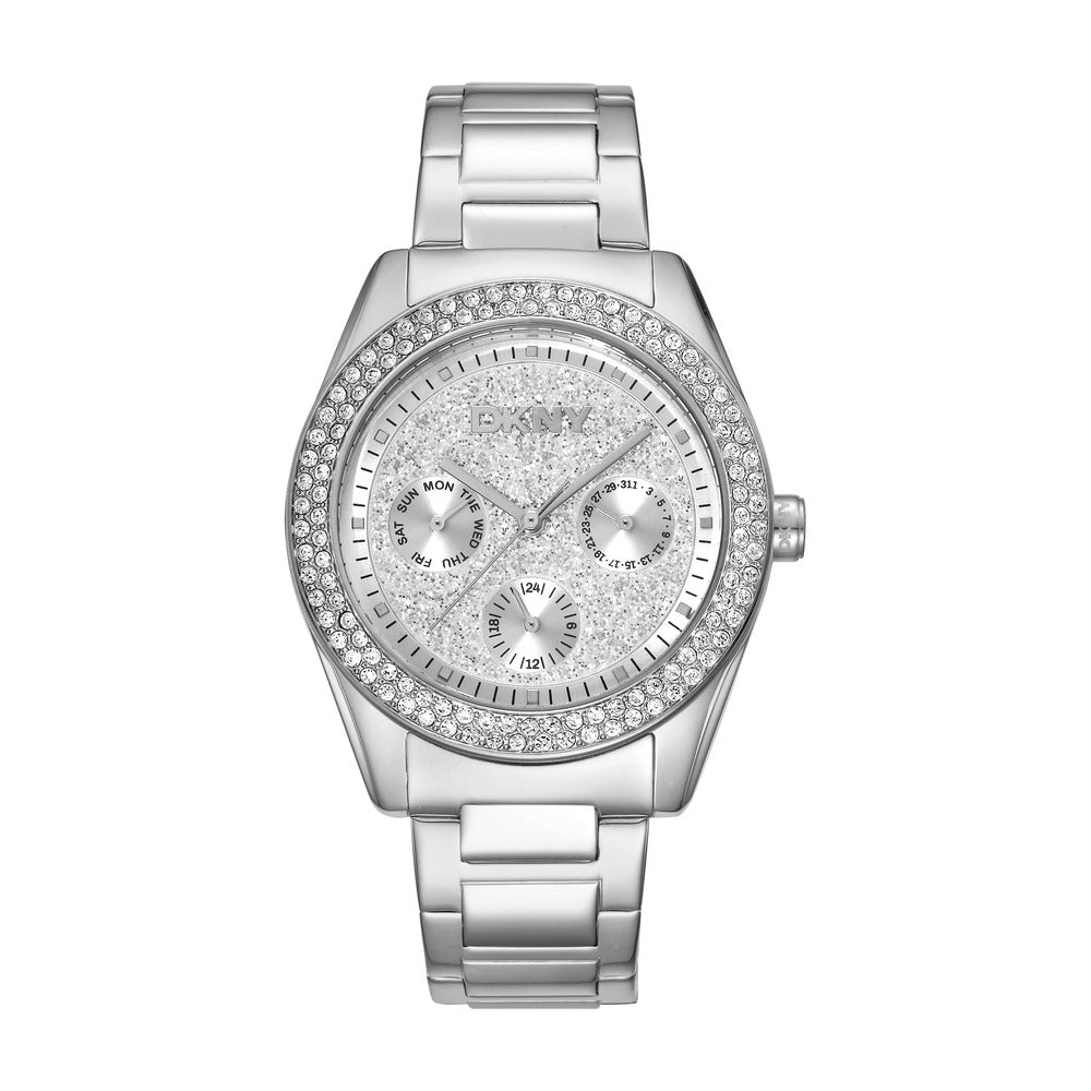 Women Chambers Multi Glitz Silver 36mm Watch