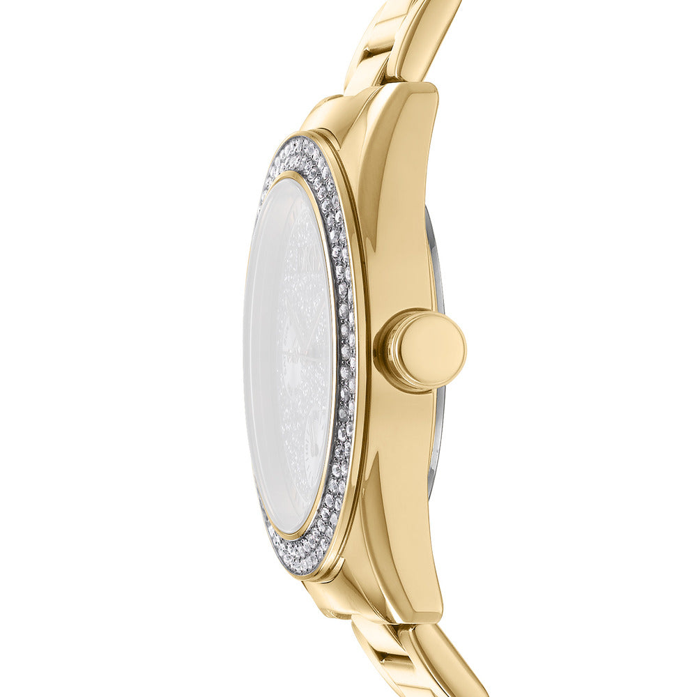 Women Chambers Multi Glitz Gold 36mm Watch
