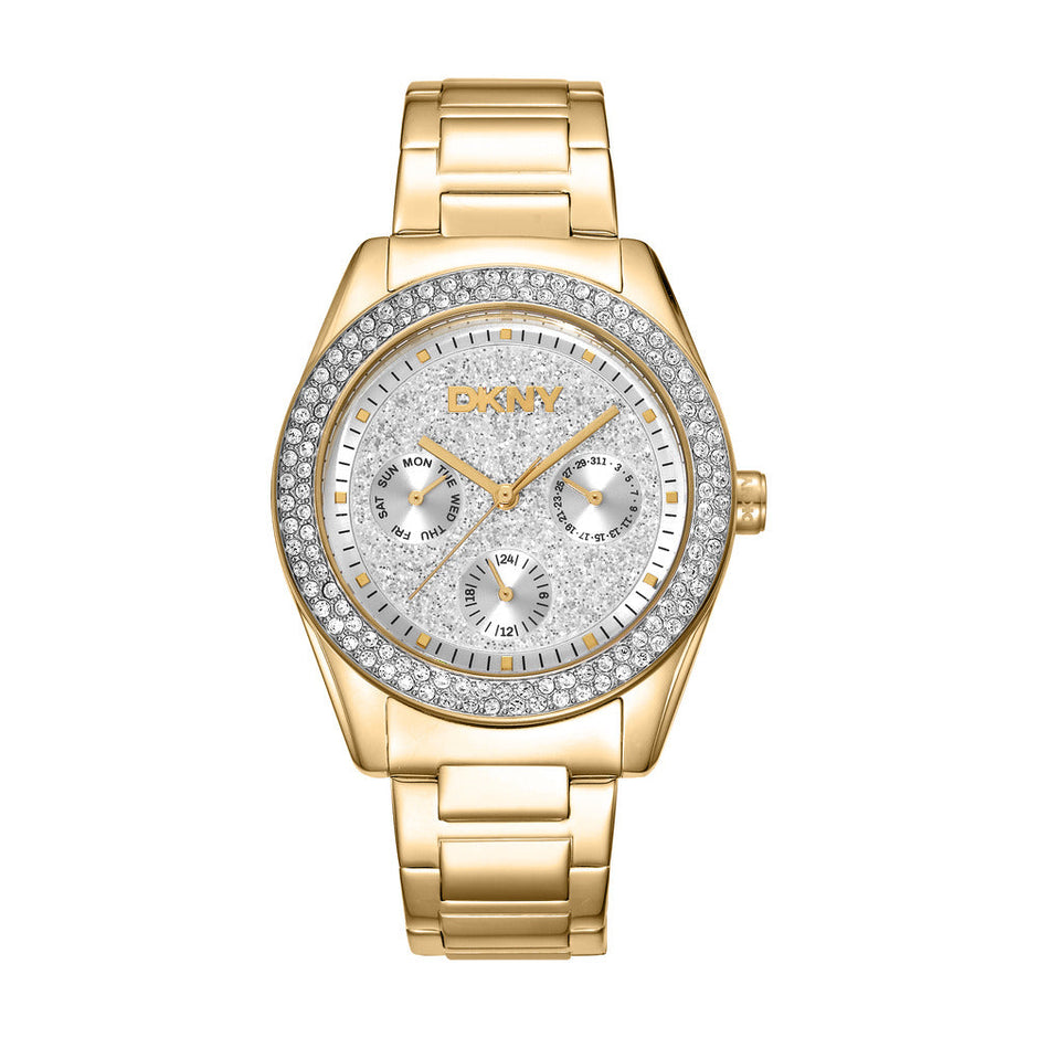 Women Chambers Multi Glitz Gold 36mm Watch