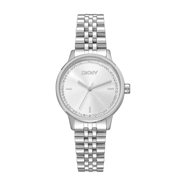 Women Silver 30mm Watch