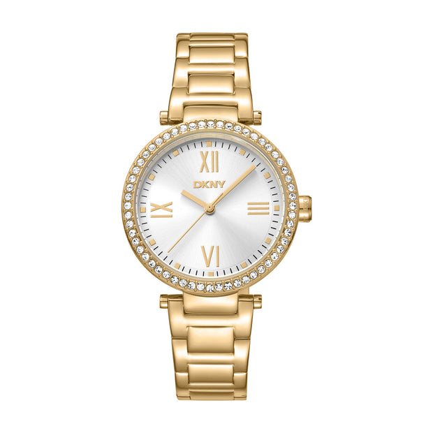 ساعة نسائية ذهبية 