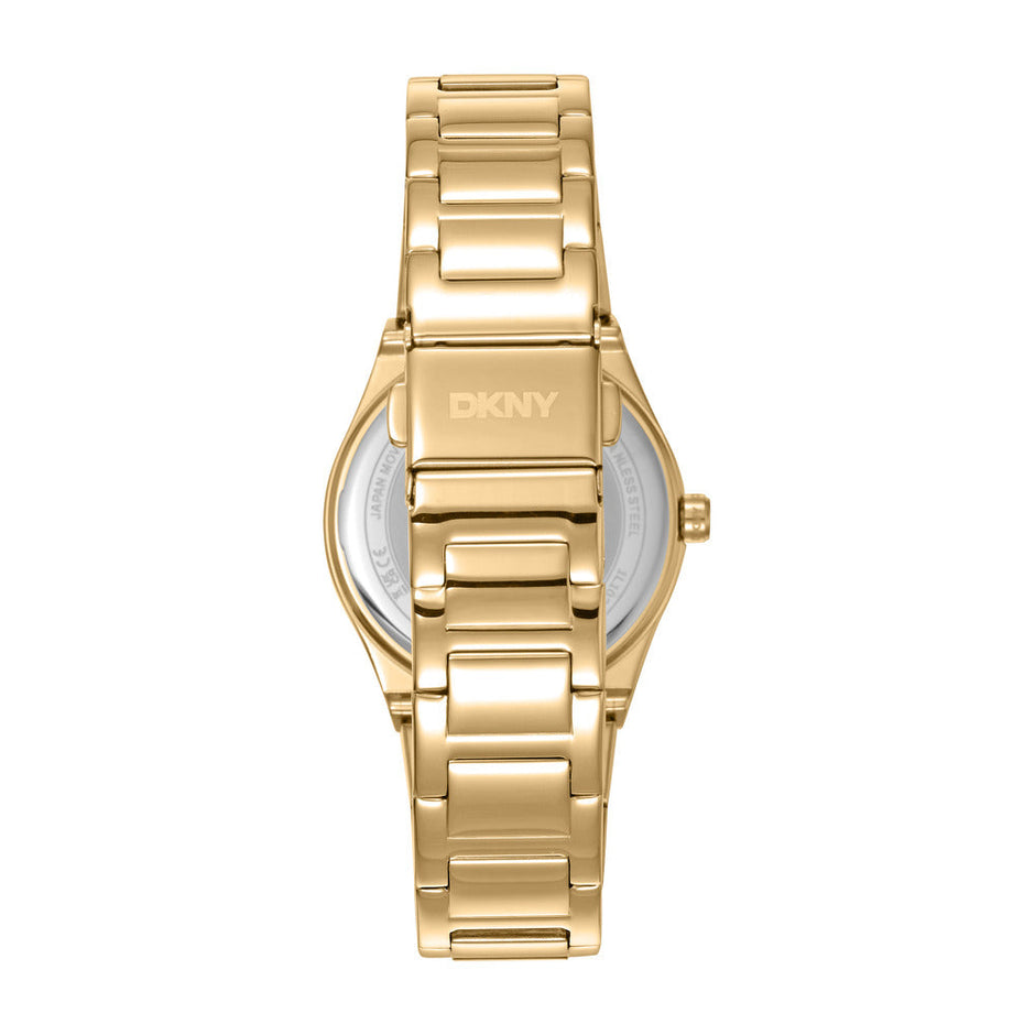 Women Logo Golden Watch