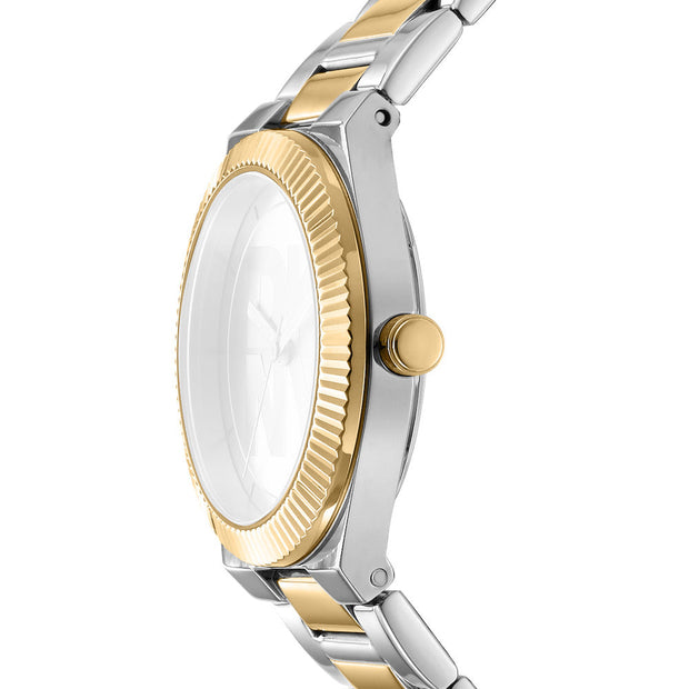 Women Two Tone 33mm Watch