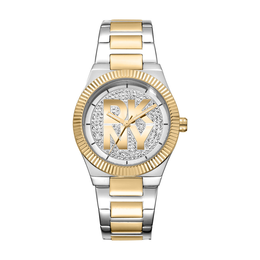 Women Two Tone 33mm Watch
