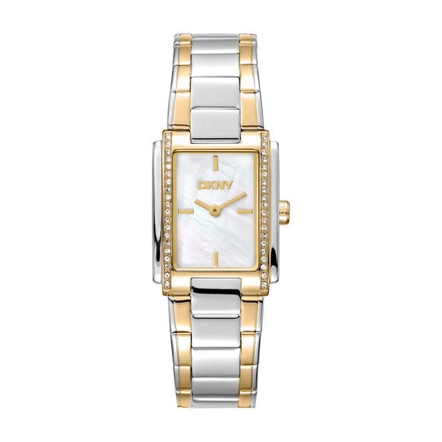 Women Evening Two Tone Watch