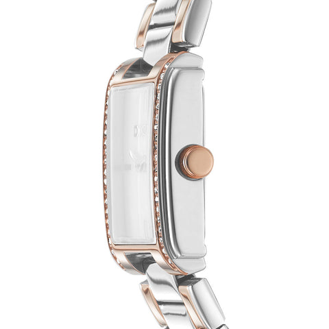 Women Evening Two Tone Watch
