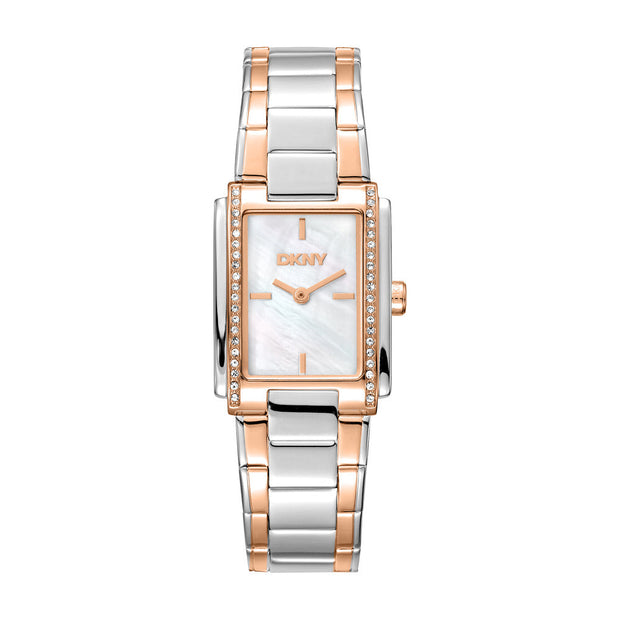 Women Evening Two Tone Watch
