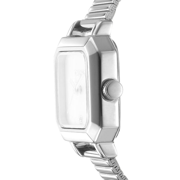 Women Silver 22X22mm Watch