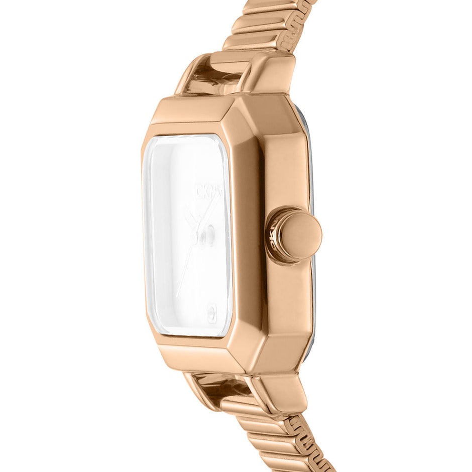 Women Rose Gold 22X22mm Watch