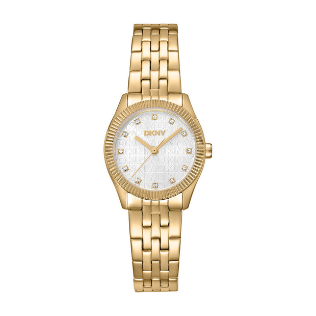 Women Logo Golden Watch