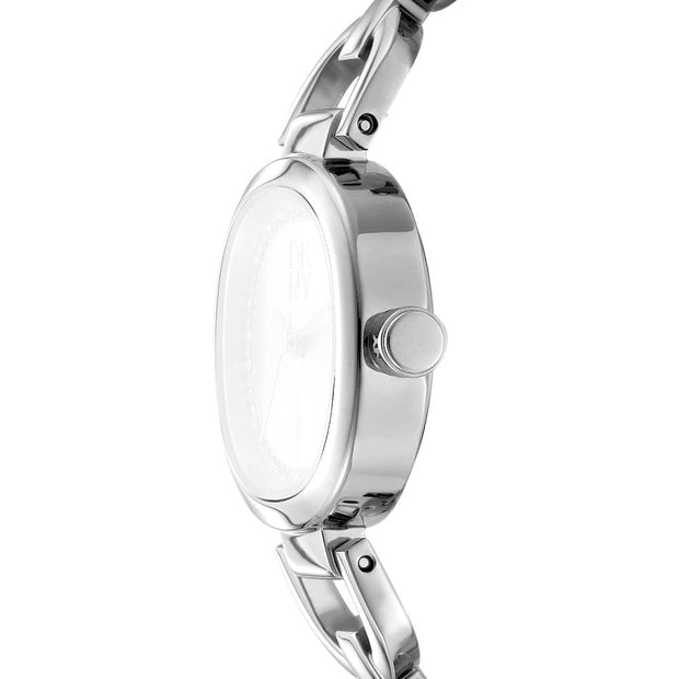 Women Silver 24mm Watch