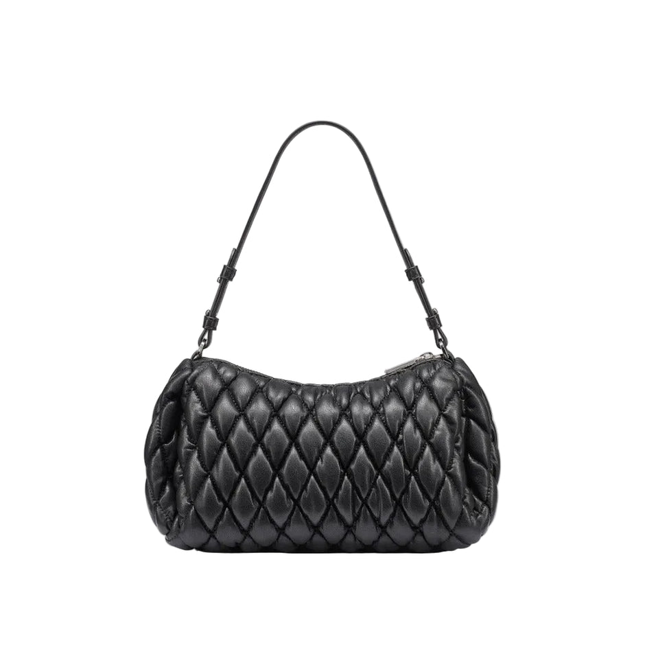 Women Remy Top Zip Shoulder Bag