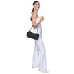 Women Remy Top Zip Shoulder Bag