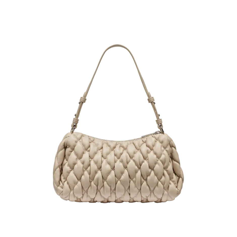 Women Remy Top Zip Shoulder Bag