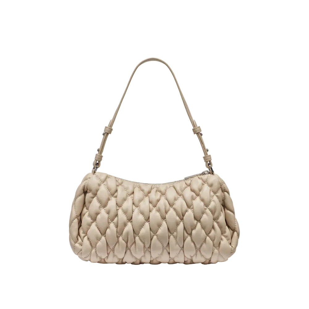 Women Remy Top Zip Shoulder Bag