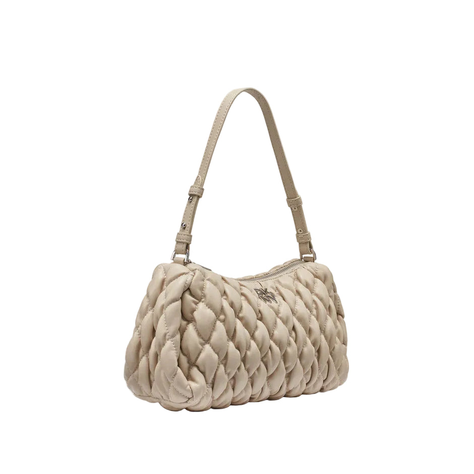 Women Remy Top Zip Shoulder Bag