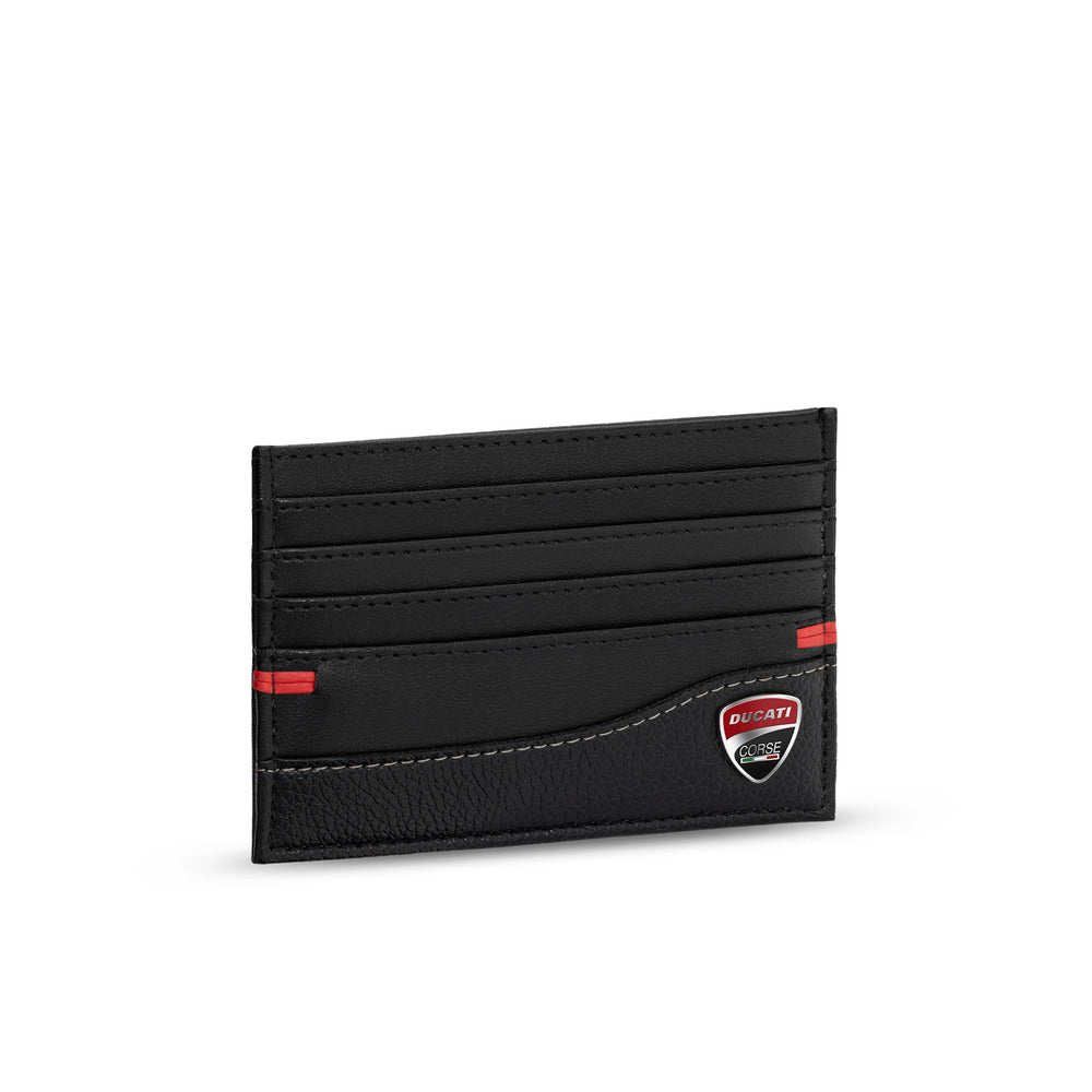 Men Sicuro Black Card Holder