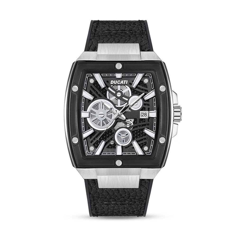 Men Ducati Black 40mm Watch