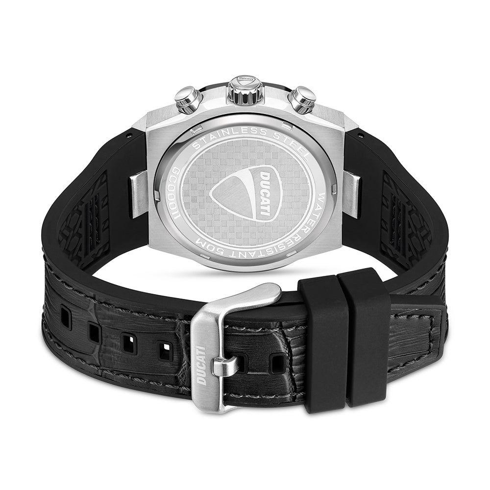 Ducati Dt006 Black Dial Ss Case Black Strap