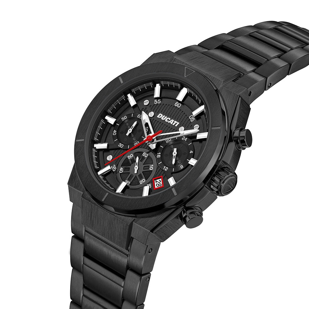 Ducati Dt004 Black Dial Black Case Black Strap