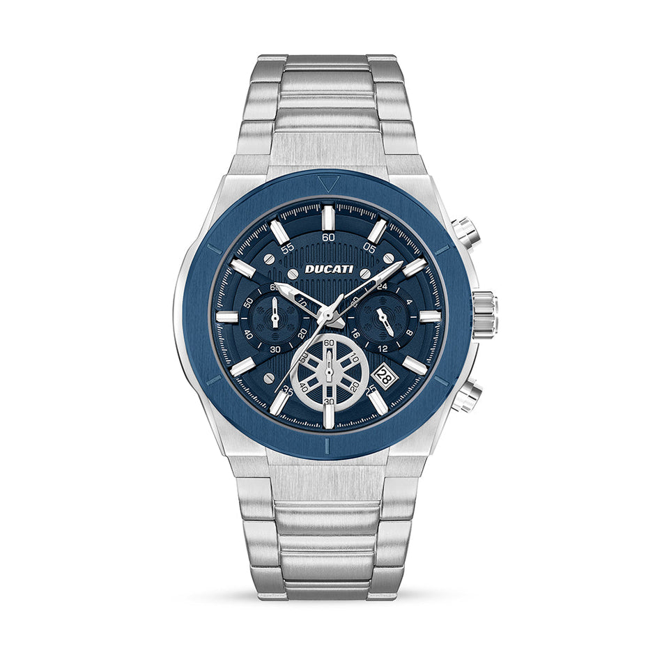 Men Ducati Stainless Steel 43.5mm Watch