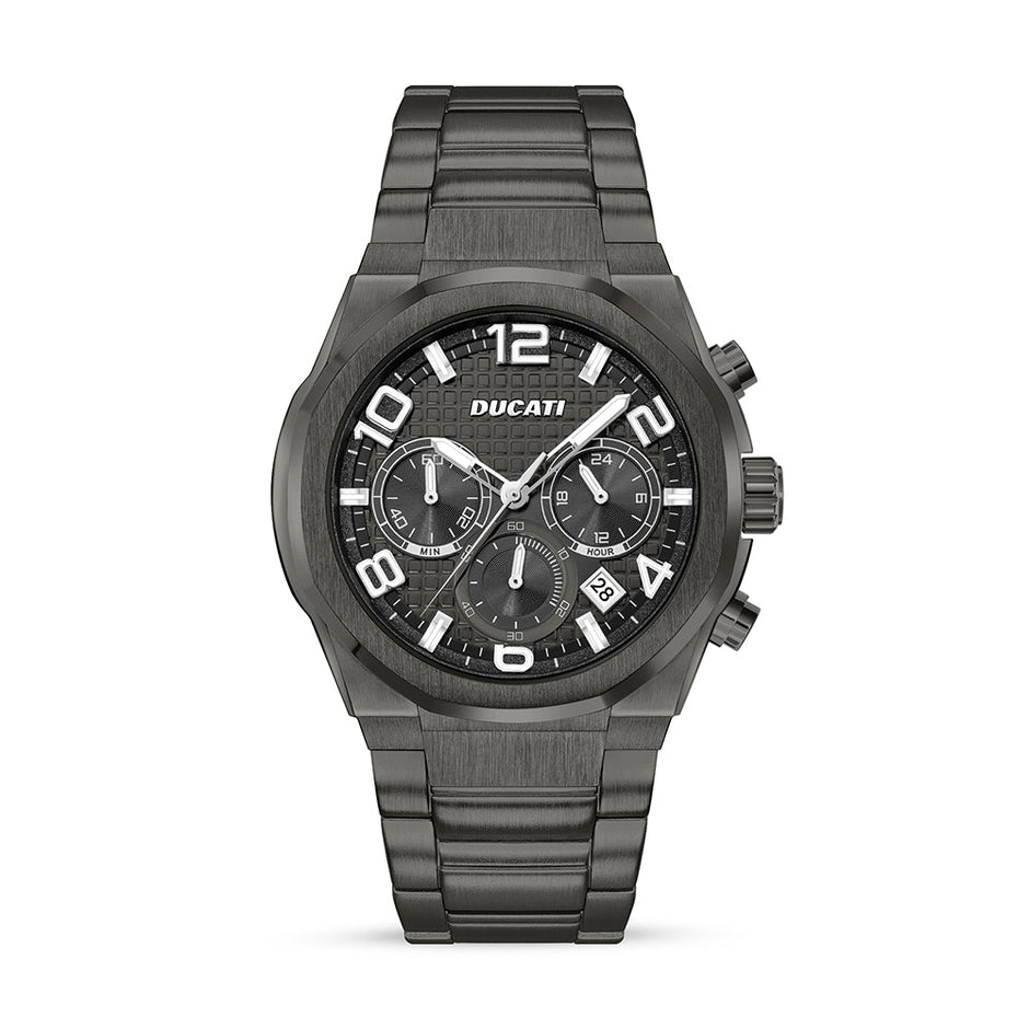 Men Ducati Gun Metal 43.5mm Watch