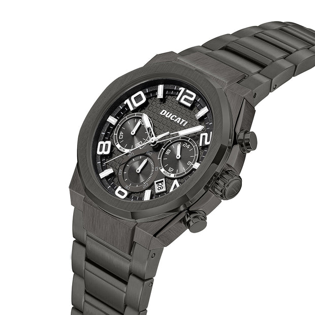 Men Ducati Gun Metal 43.5mm Watch