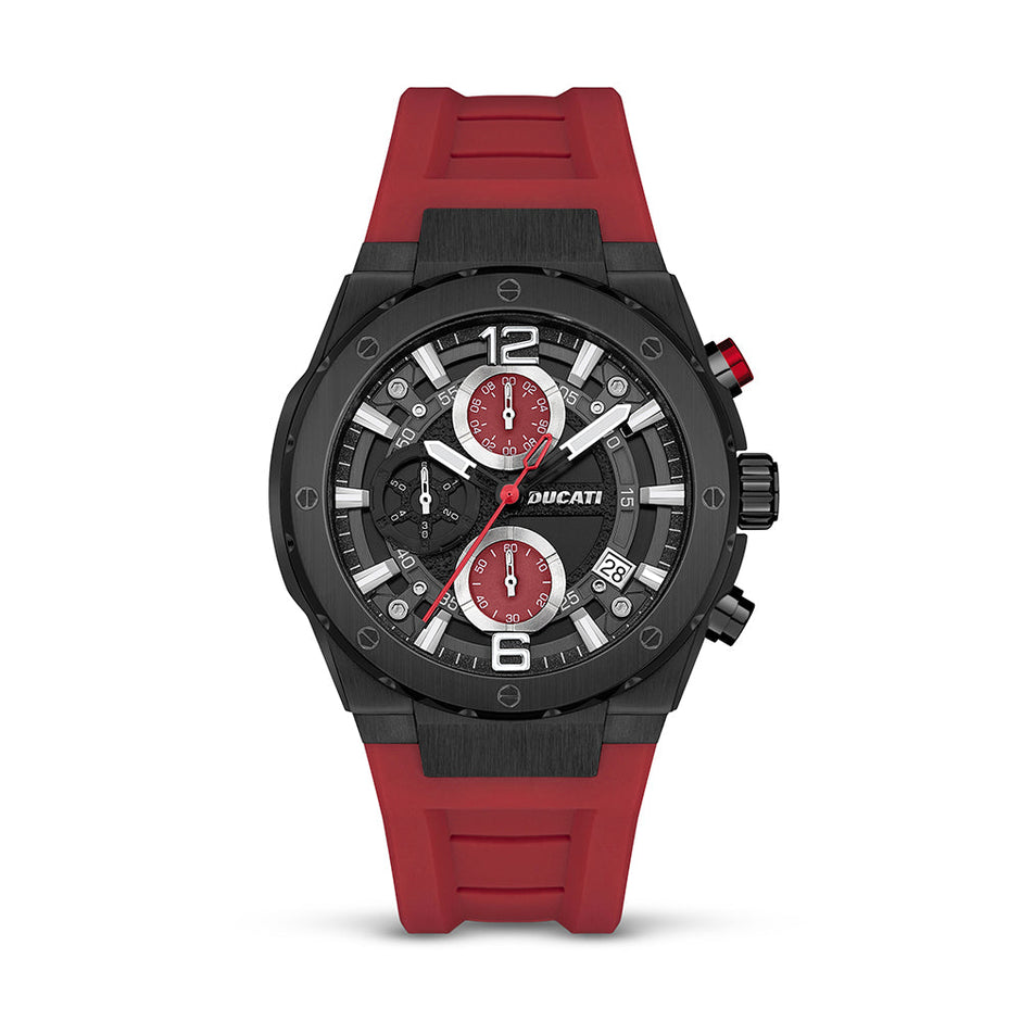 Men Ducati Red 43.5mm Watch