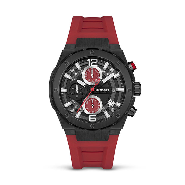 Men Ducati Red 43.5mm Watch