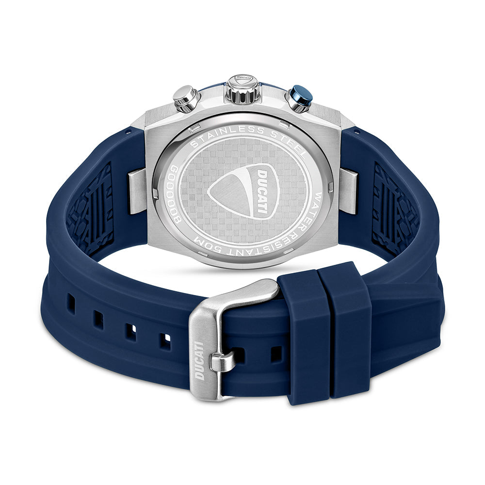 Ducati Dt003 Blue Dial Ss Case Blue Strap